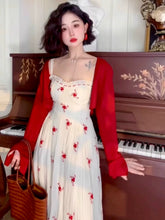 Load image into Gallery viewer, SS25 Queen of Hearts Embroidered Dress
