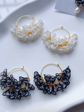 Load image into Gallery viewer, Odette Odile Clay Hoop Earrings
