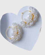 Load image into Gallery viewer, Odette Odile Clay Hoop Earrings
