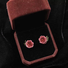 Load image into Gallery viewer, Rose Clay Stud Earrings

