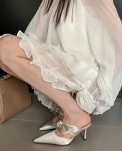 Load image into Gallery viewer, Giselle Satin Heels
