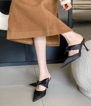 Load image into Gallery viewer, Giselle Satin Heels
