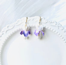 Load image into Gallery viewer, Iris Clay Earrings
