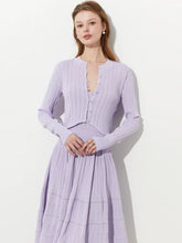 Load image into Gallery viewer, FW25 Lilac Knit Dress
